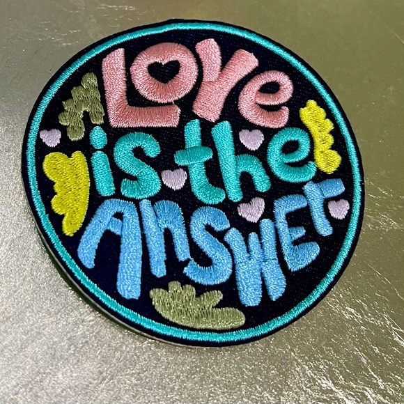 Love is… Iron-On Patch - Picture 1 of 3